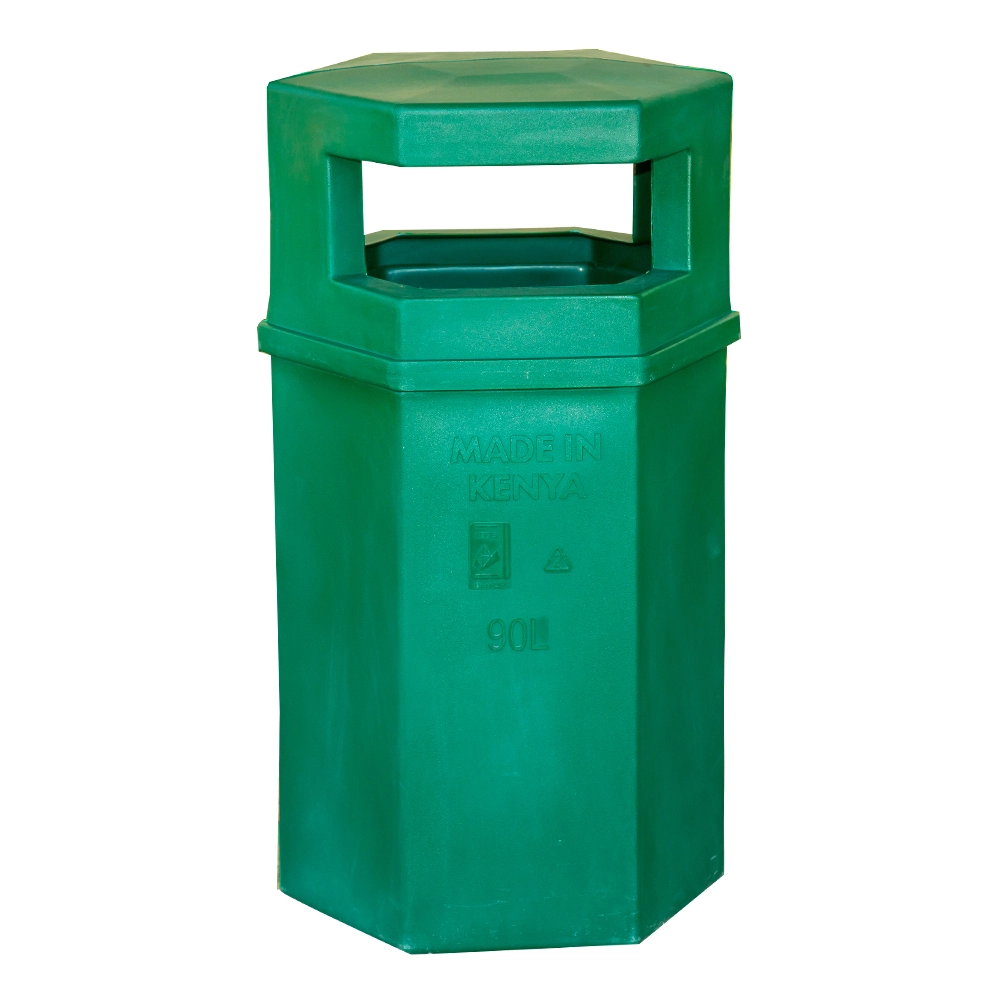 90 litre Hexagonal Dustbin