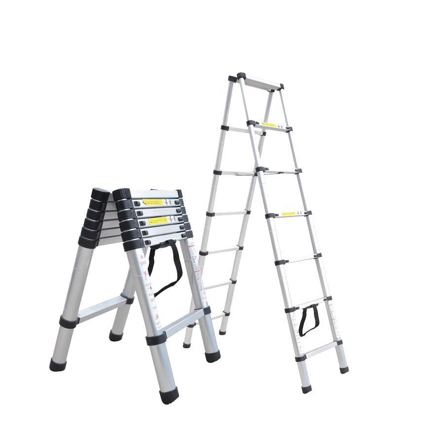 Ladder 7+7 Steps, Collapsible Max Height 200Cm