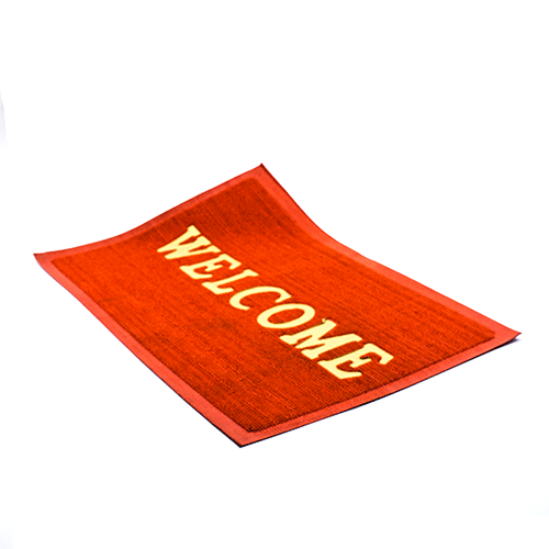 Door Mat With Written Welcome On It- 35*50cm- Asstd Color