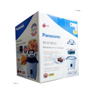 1.8L RICE COOKER, 600W RICE COOKER 1.8 LTR, NON STICK PAN, STEAMER (3 PIN) PANASONIC