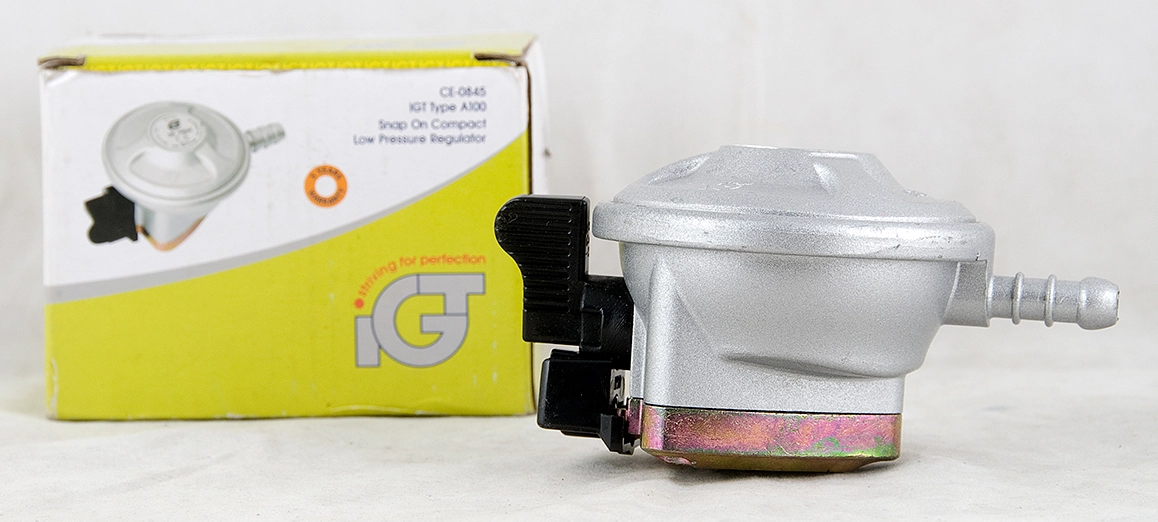 Gas Regulator Igt Compact Inlet 20Mm, Outlet 8Mm With Non Return Valve