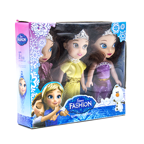 Elsa doll with friends from Frozen Age 3-5yrs