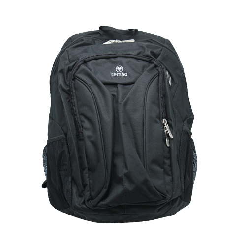 Tembo Backpack For Laptop – 15.6” – Black