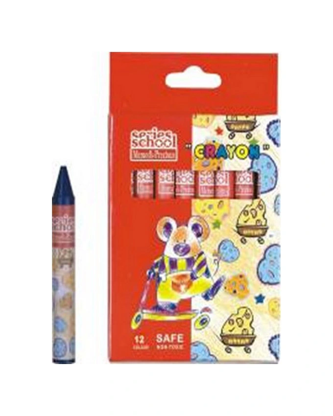 Crayons Non Toxic 12 Color Pkt