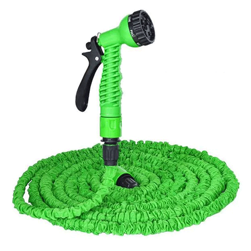 7.5m / 25ft Expandable Gardening Pipe Magic Hose - Green