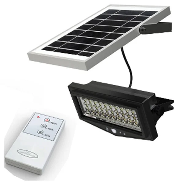 1000LUMENS REMOTE CONTROL SOLAR PIR SECURITY LIGHT