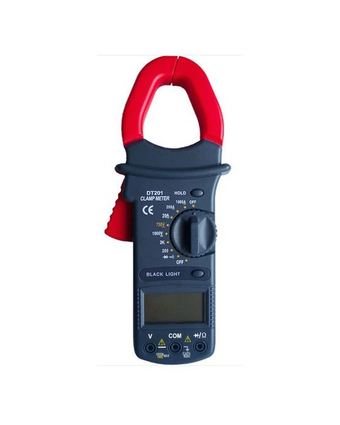 Digital Clamp Meter With Data Hold Function