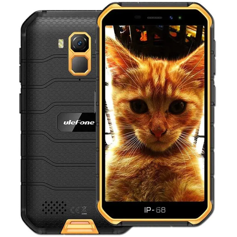 Ulefone Armor X7 - 5" -  2GB RAM + 16GB ROM - Black, Orange