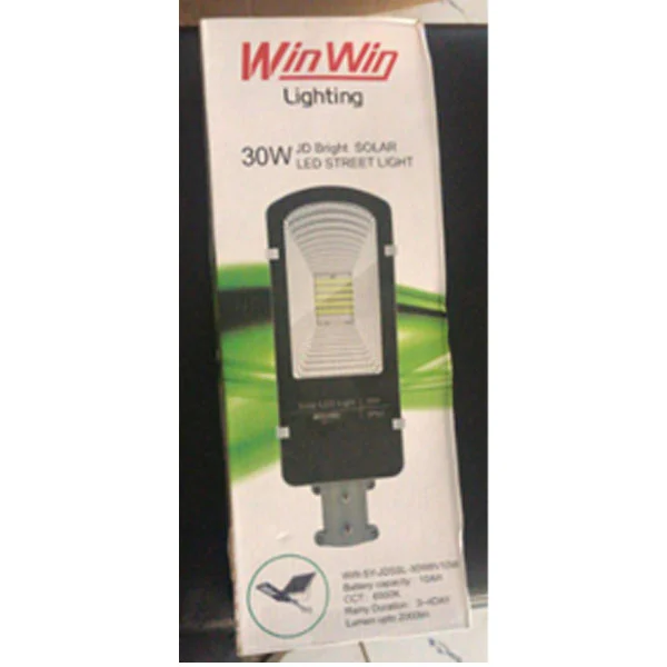 00W LED STREET LIGHT WITH 6V-20W SOLAR PANEL, 1820LM, DAYLIGHT