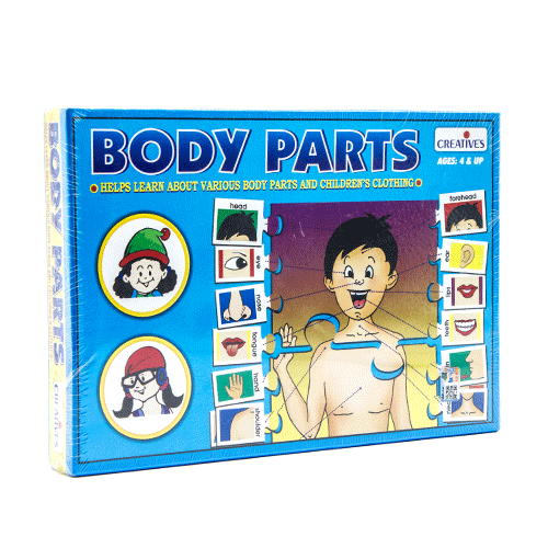 Creative Game Human Body Parts – Age 4 & Up