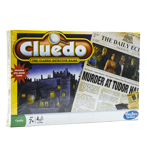 Funskool Cluedo - Classic Detective Game - Ages 7+, 3-6 Players- Multicolor