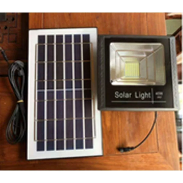 30W Solar LED Flood Light With 6W Solar, 10A Battery