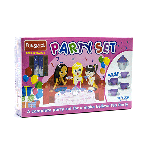 A Complete Party Set For A Make Believe Tea Party, Toy, Age 3 Years Plus. Funskool