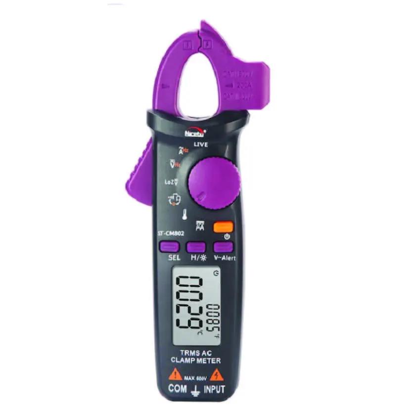 Digital Clamp Meter True Rms Ac Clamp Meter