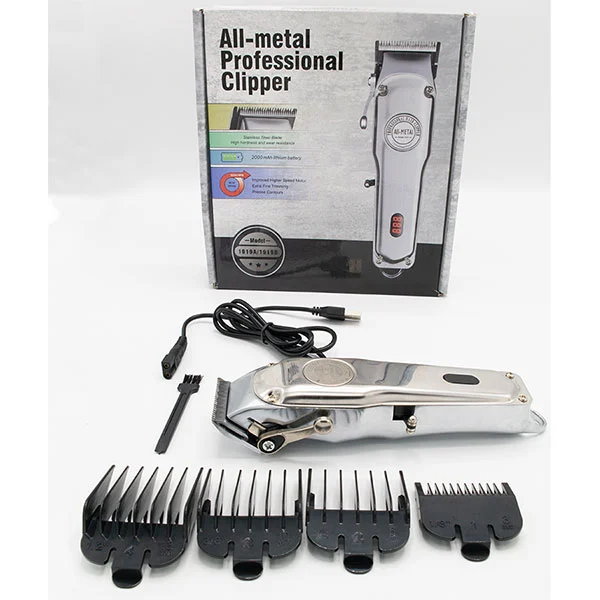 All-Metal Professional Clipper, 2000mah Lithium Battery USB Charging