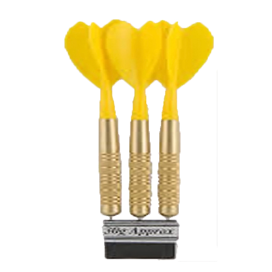 "Brass Darts Rough Grip Set Of 3 Kwiz	"