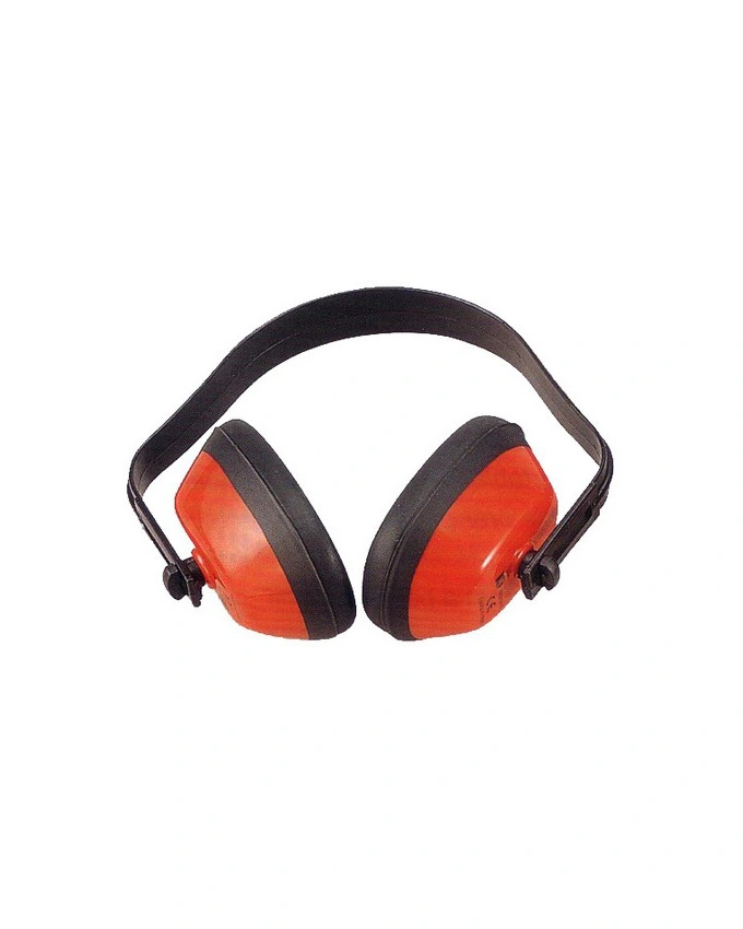 Earmuff Red Black Plastic