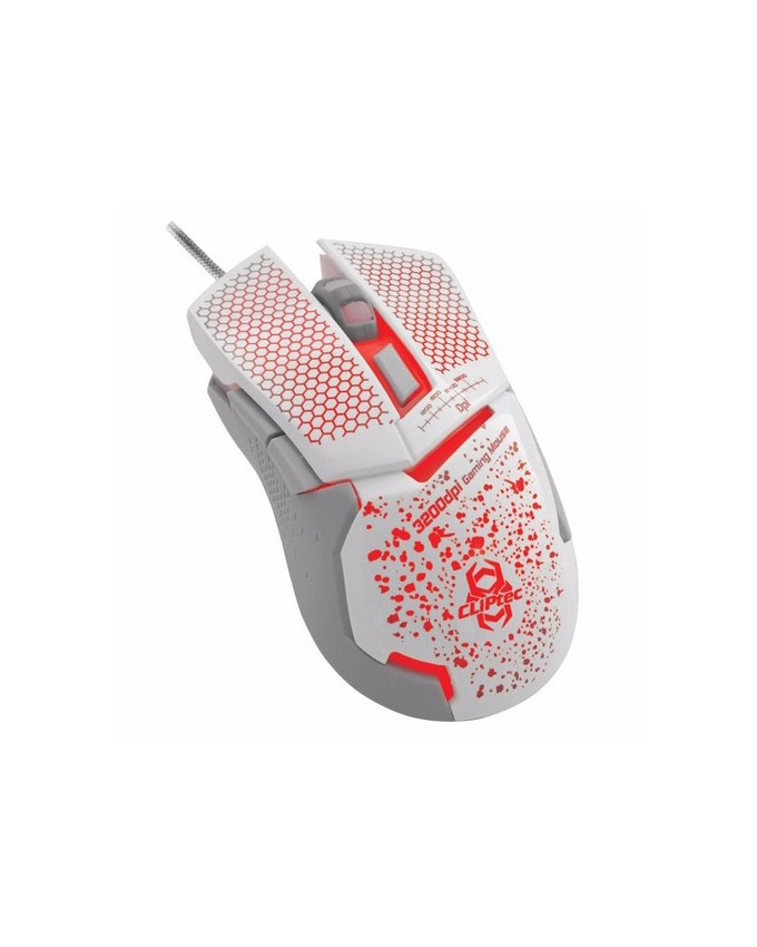 Korono 3200Dpi Illuminated Mouse Cliptec Black