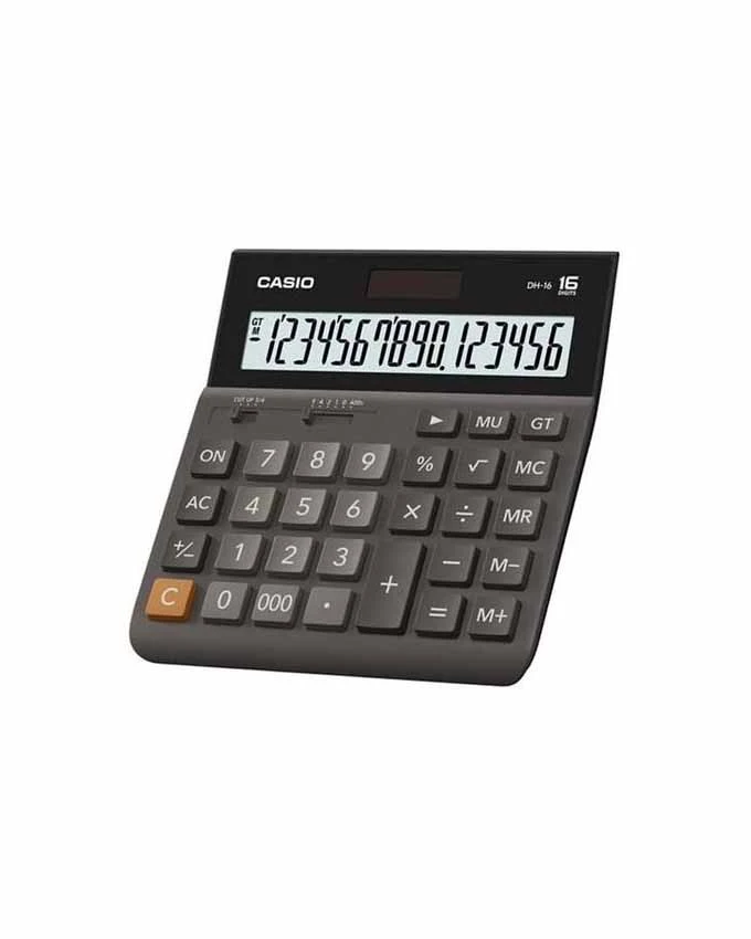 Casio DH 160 Desktop Calculator made of Metal Faceplate 16 digits