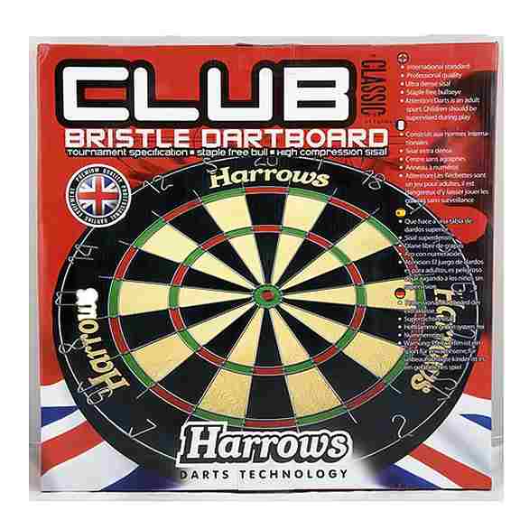 Dartboard Club Classic Bristle