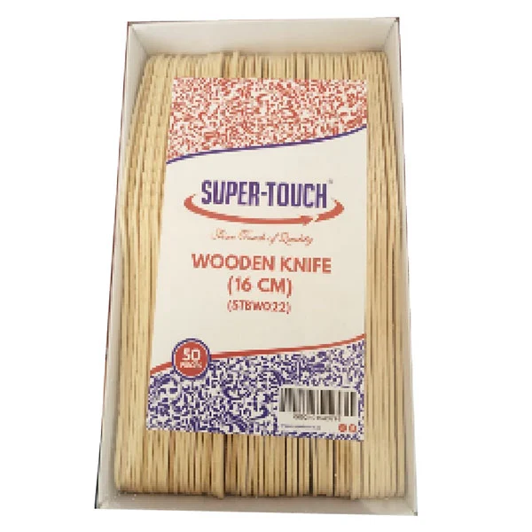 Wooden Knife, 16Cm, Pack Of 50 Pcs