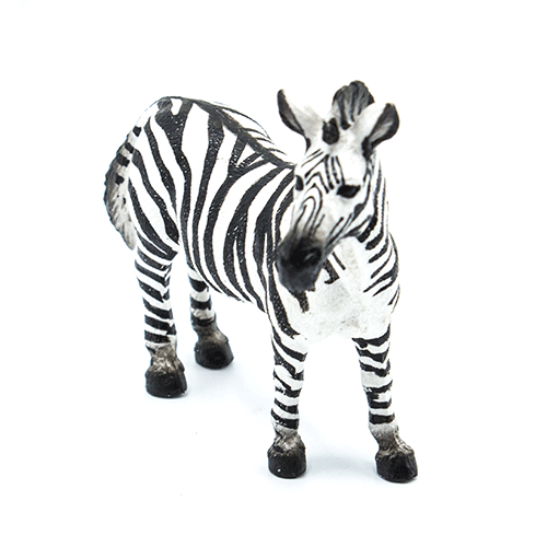 Animal Model - Zebra - 10x5x8.5 - Black, White