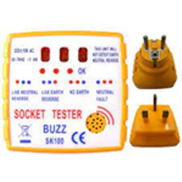 Audible Socket Tester Bt Plug Yellow