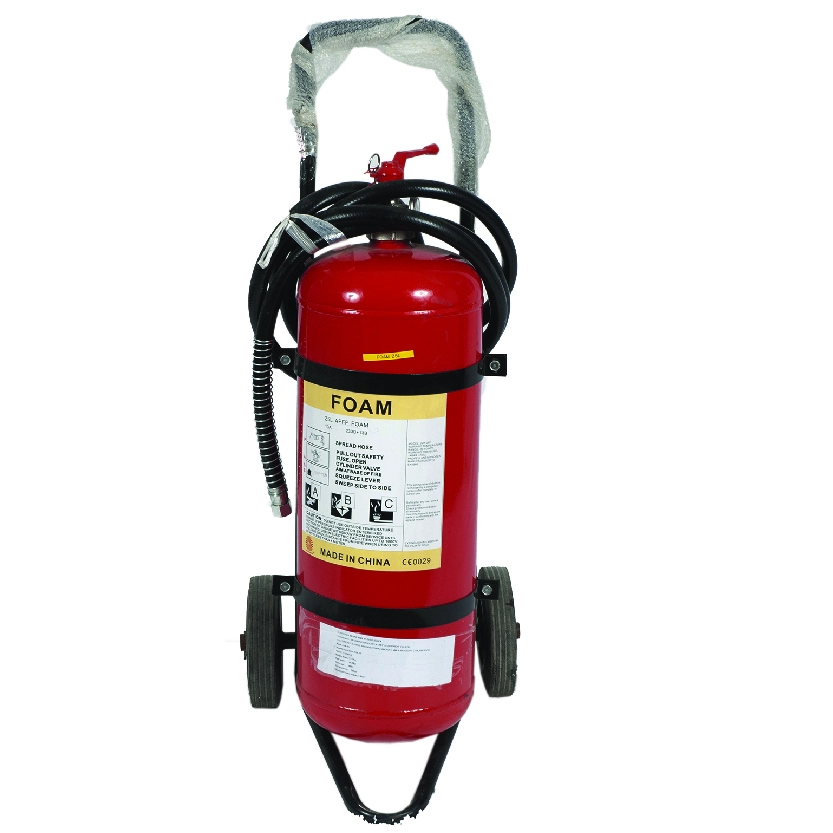 Fire Extinguisher Trolley Type Single Cylinder Foam 25Ltr Sunpower