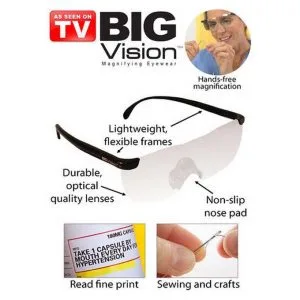 Big Vision. Magnifying Eyewear. 1 Pair