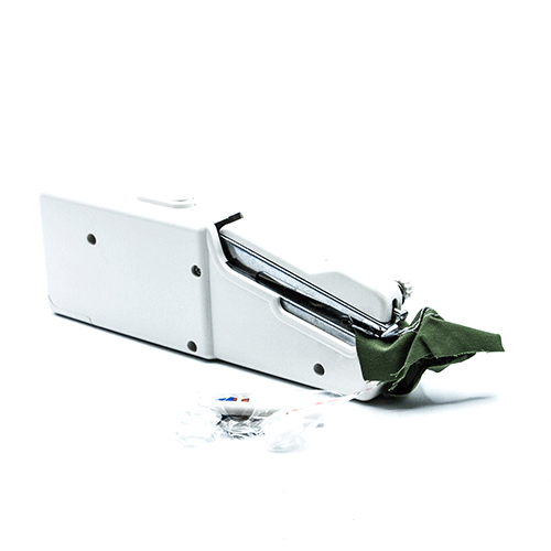 Battery Powered Handheld Sewing Machine- White