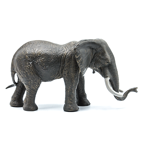 Animal Model - Elephant - 16x8x5.9- Black