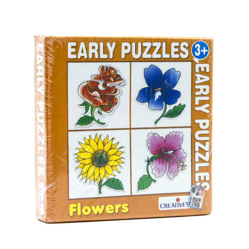 Early Puzzles-flowers – Age 3+ Creative