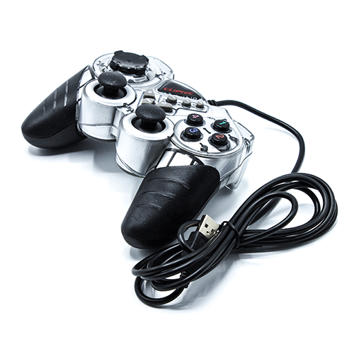 Cliptec Force-x Pc Usb Dual Vibration Gamepad - Black